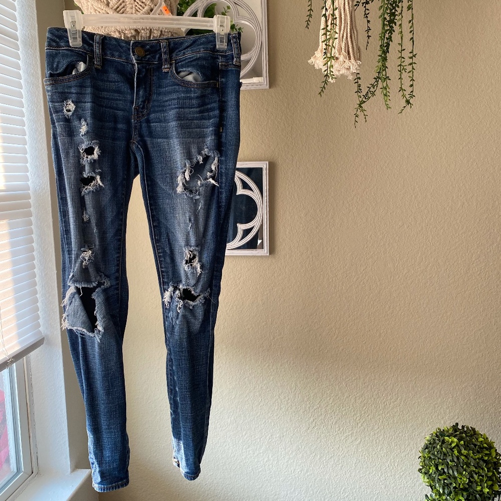 American Eagle Ripped Jeans